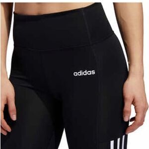 ADIDAS 7/8 3 STRIPE LEGGINGS SIZE MEDIUM